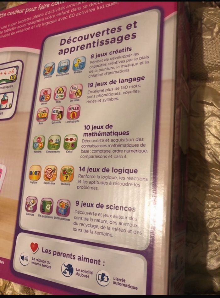 Tablette Genius xl color rose - photo numéro 4