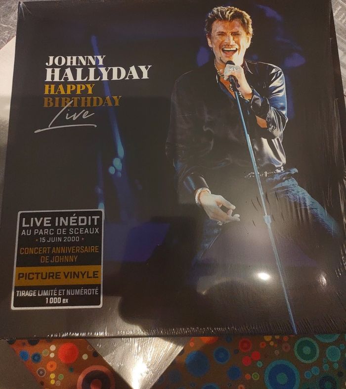 Vinyl johnny Halliday 33T