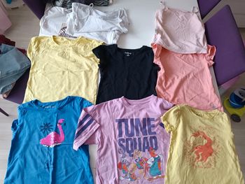 Lot teeshirt manches courtes