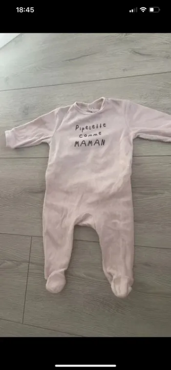 Pyjama velours