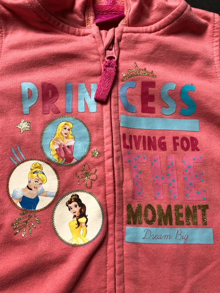 Gilet capuche princesse disney - photo numéro 4