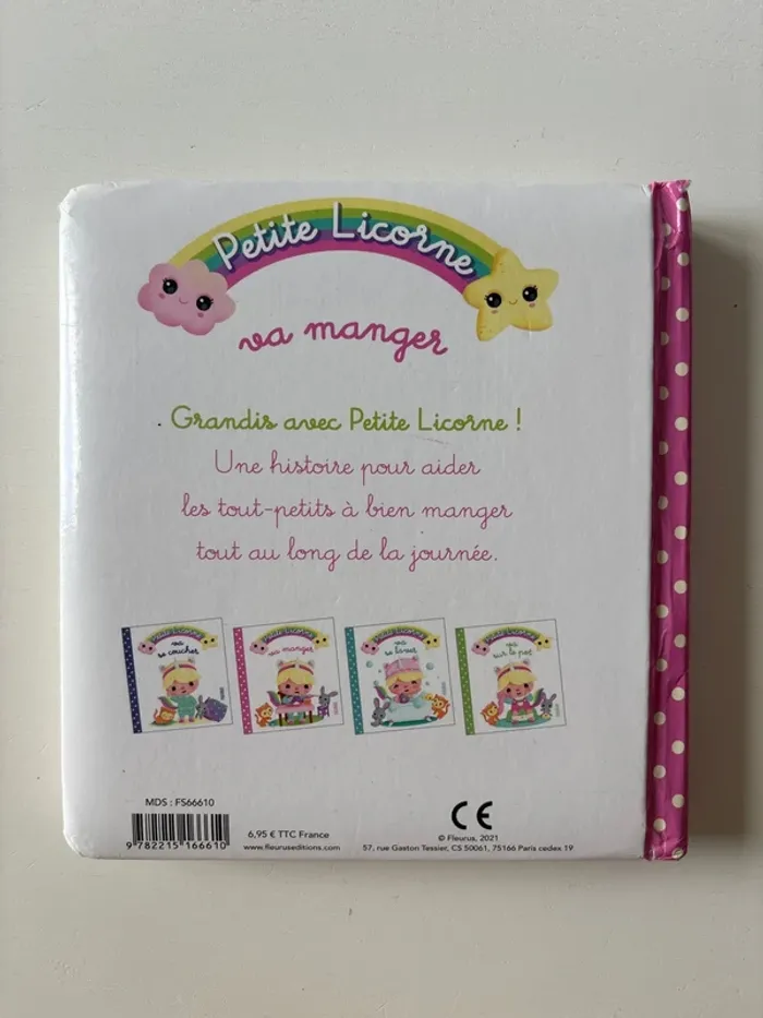 Livre petite licorne va manger - photo numéro 2