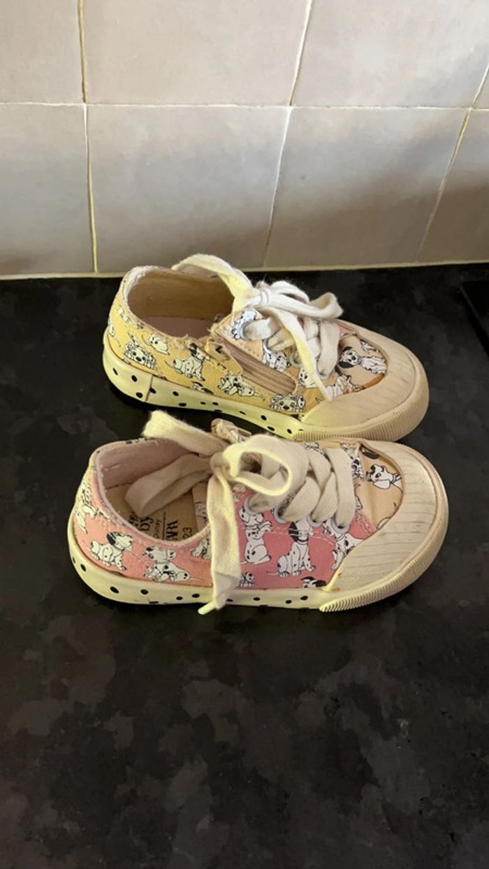 Basket Zara taille 23 dalmatiens - photo numéro 9