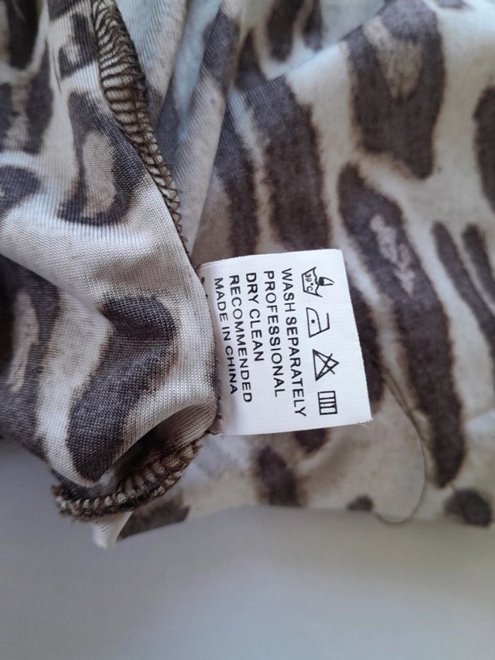 Veste capuche zip leopard brodé et strass Redial Luxury - photo numéro 6