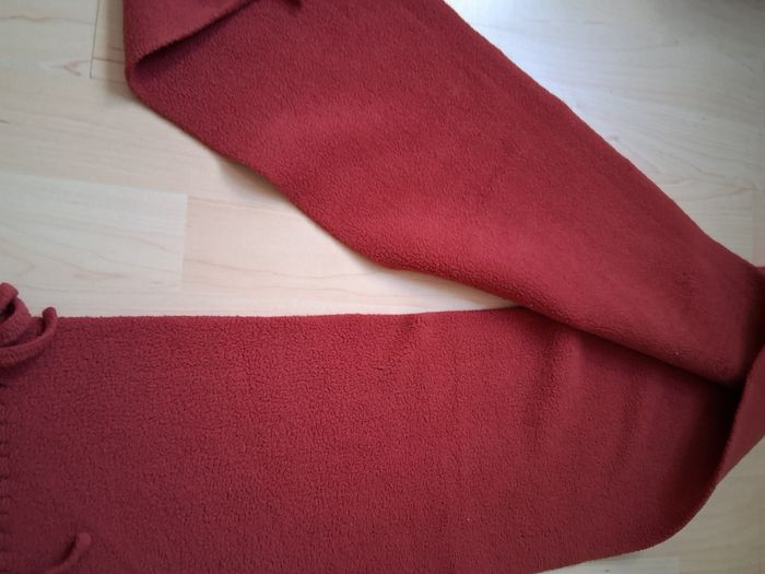 Cache nez écharpe à franges - photo numéro 4