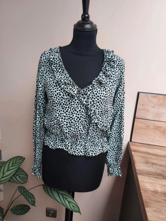 Jolie blouse courte en viscose Tally Weijl