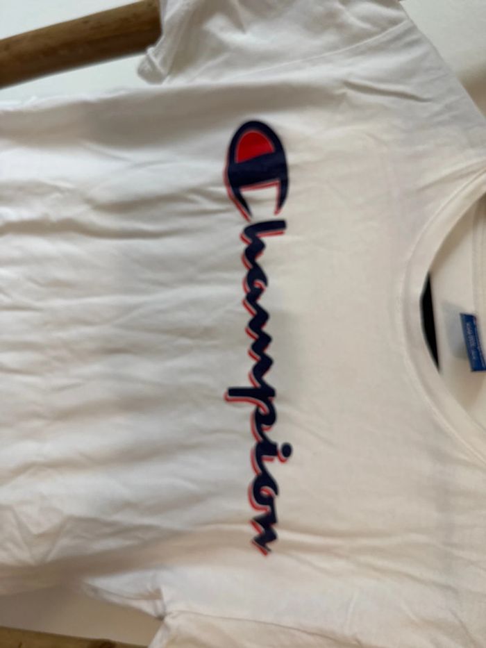 Tee shirt Champion X Suprême - photo numéro 3