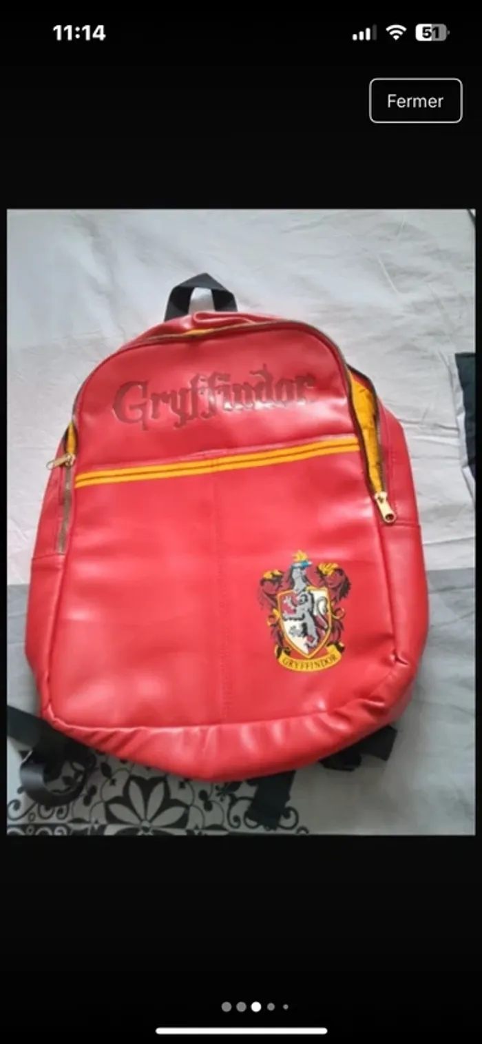 Cartable Harry potter neuf - photo numéro 3