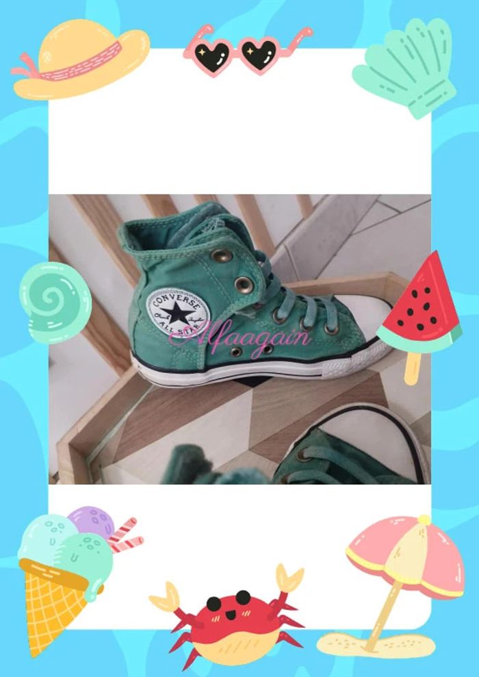 Baskets converse all star mint 30 - photo numéro 9