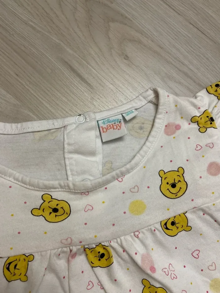 Robe à manches courtes Winnie l’ourson Taille 36 mois/3 ans - photo numéro 2