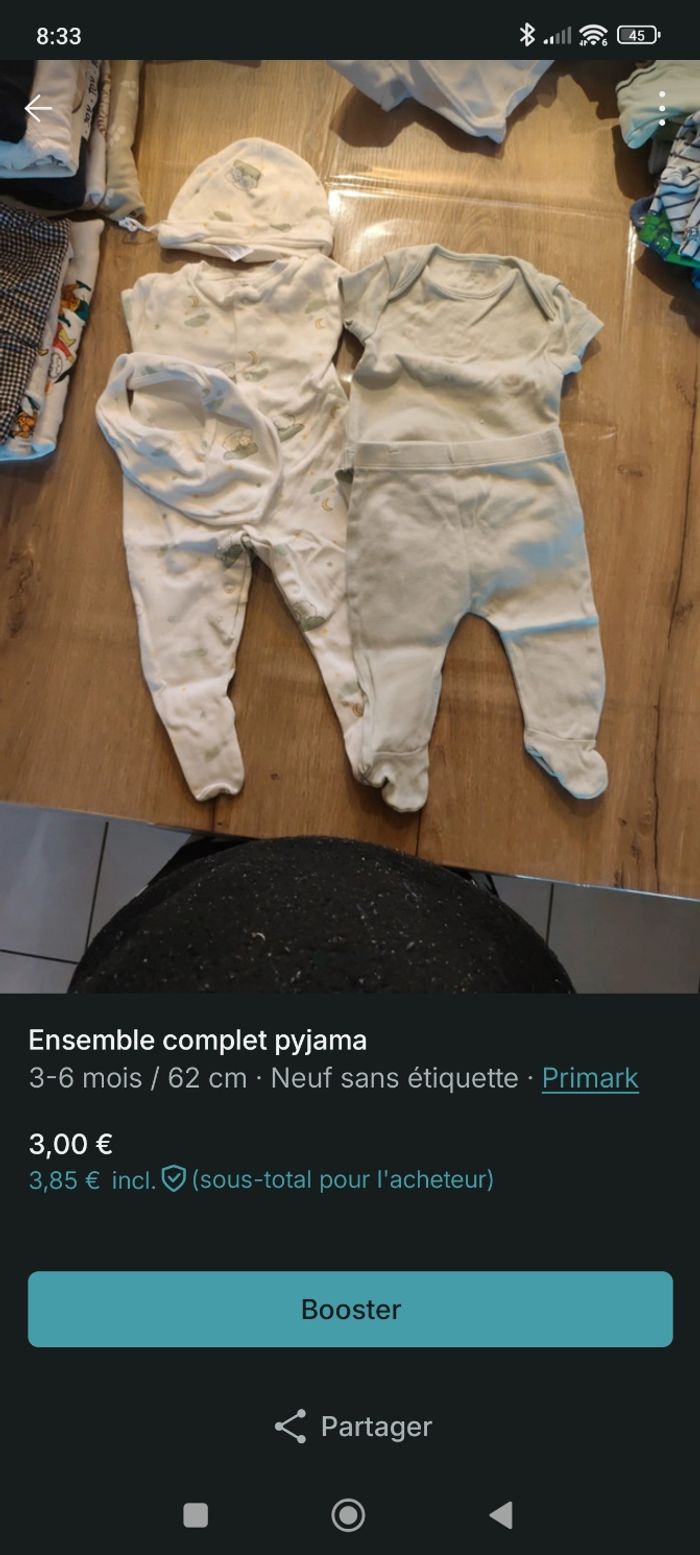 Ensemble pyjama