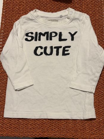 Maillot manche longue orchestra 6 mois