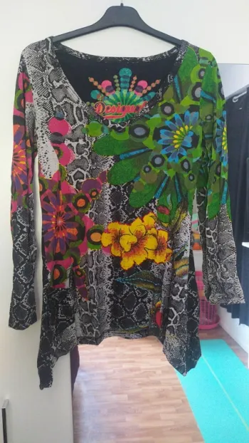 Maillot tunique desigual