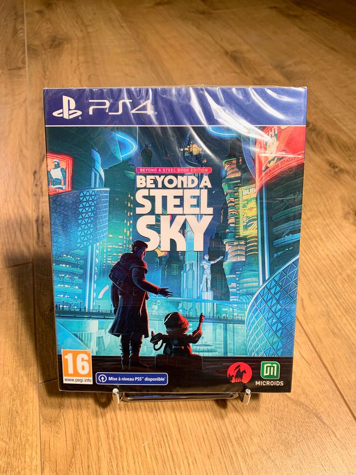 Beyond a steel sky steelbook edition - PS4  / PS5 - jeu neuf sous blister