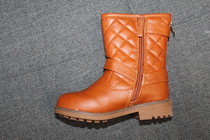 belles bottines marron caramel 30 - photo numéro 2