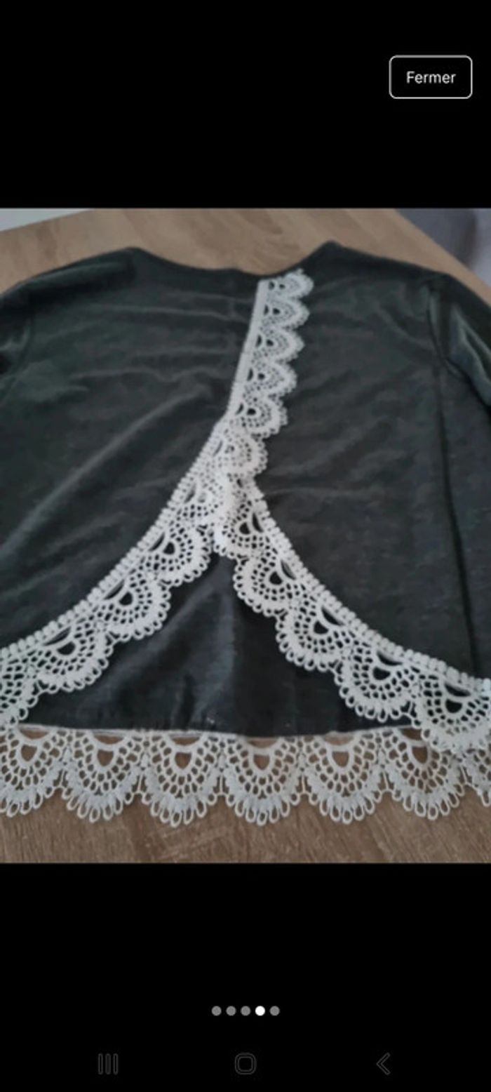 Haut dentelle - photo numéro 4