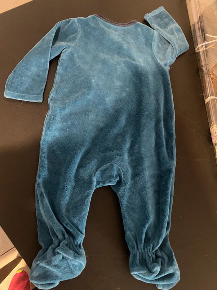 Pyjama bleu fonce - photo numéro 2