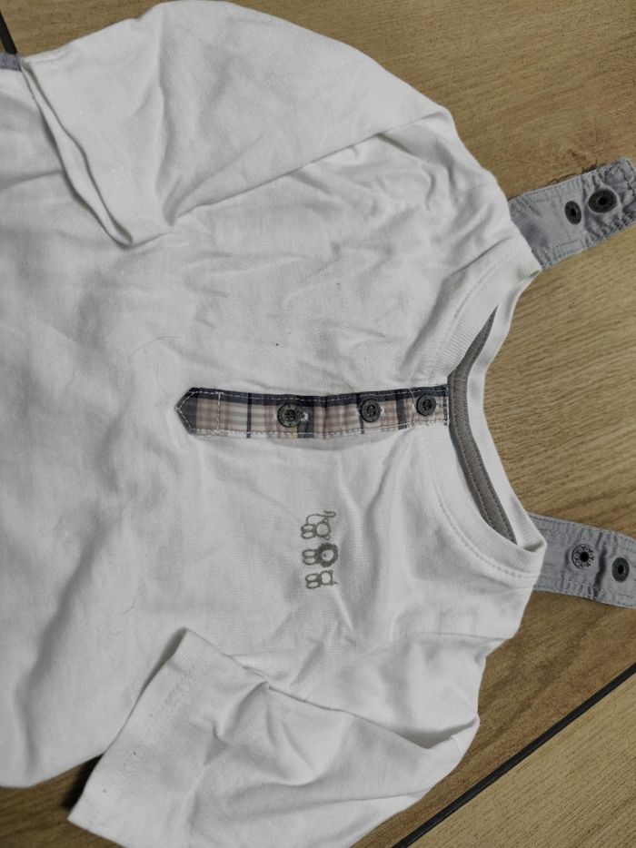 Ensemble salopette tee shirt - photo numéro 3