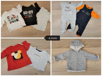 Lot garçon 6 mois