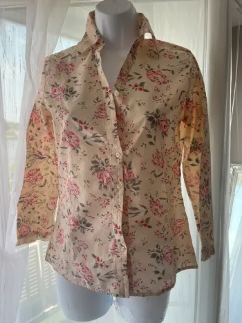 Chemisier léger à motif 🌷