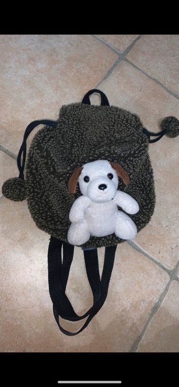 Sac à dos peluche Kiabi