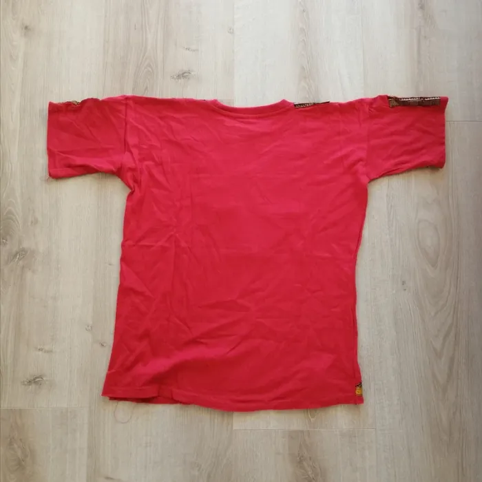 Roger a Roger T-Shirt Africa Ethnic Rouge Homme Exclusif Traditionnel Collection Safari (Taille XL) - photo numéro 7