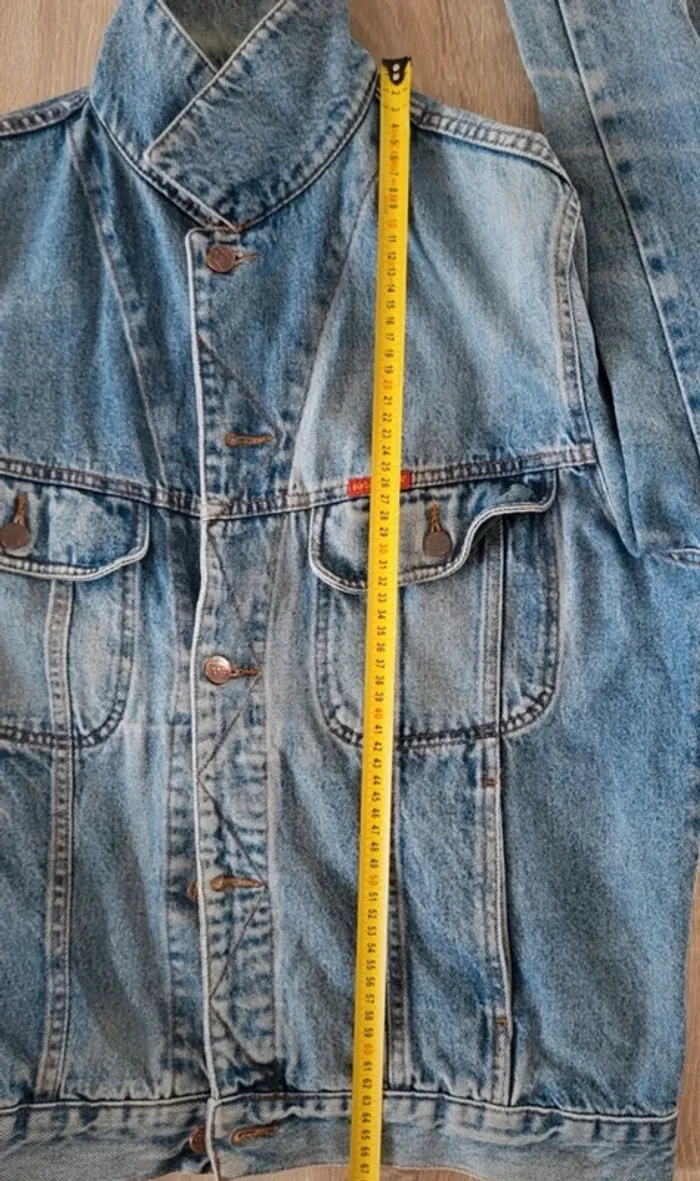 Veste en jean bleue claire vintage 90's Rica Lewis Taille XL ou 48 50 - photo numéro 15