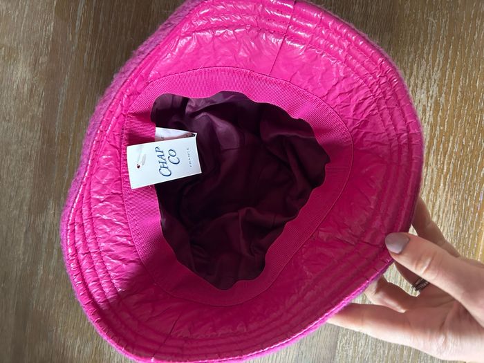 Bob coton et laine - Rose Fuschia - ChapCo - Neuf avec étiquette - photo numéro 3