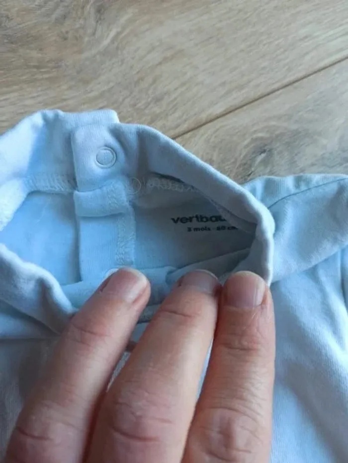 Ensemble salopette t-shirt manche longue - photo numéro 5