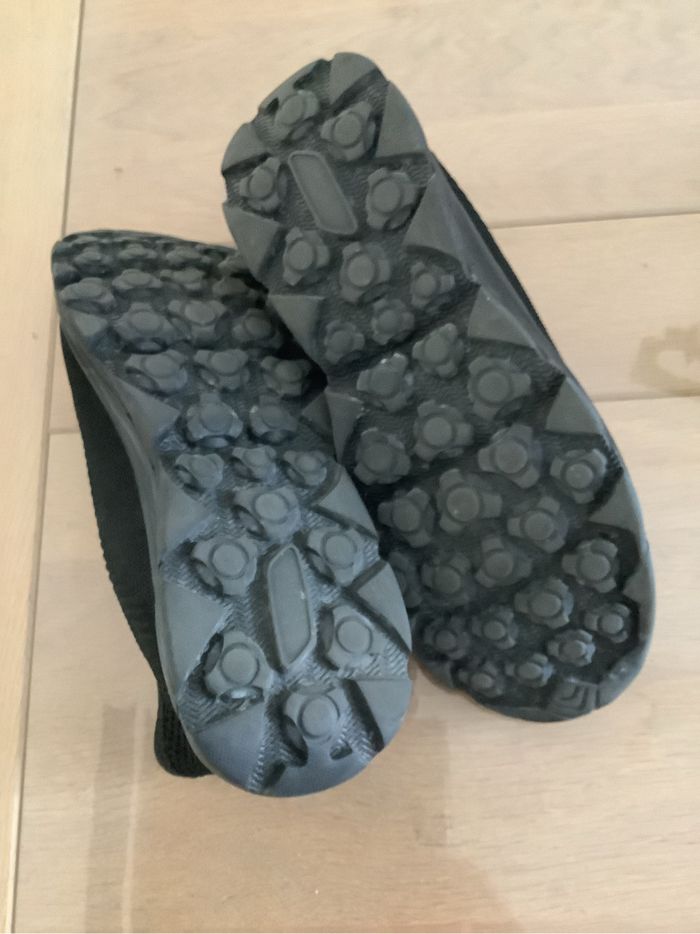 Baskets noires en tissu - photo numéro 3