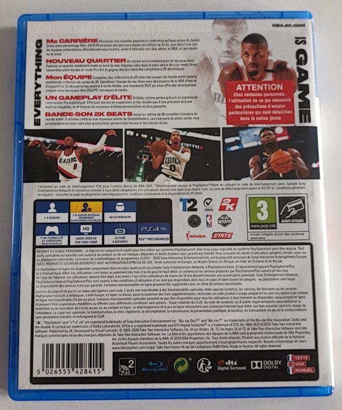NBA2k21 pour PS4 - photo numéro 2