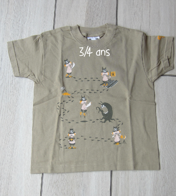 Tee shirt theme pirate.