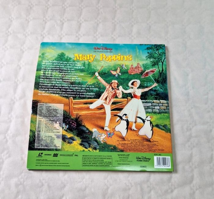 LaserDisc Walt Disney Mary Poppins Édition Spéciale 30ème Anniversaire - photo numéro 6