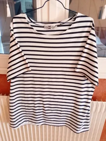 T shirt marin taille 48