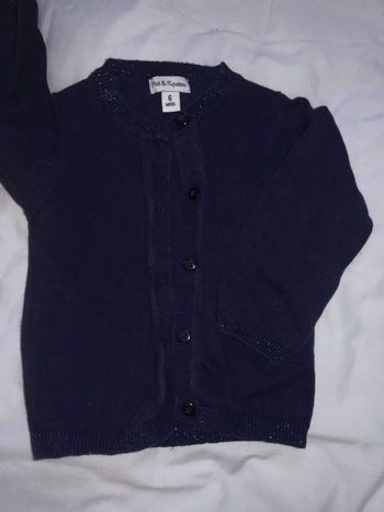 Lot gilet fille 6 mois