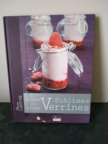 Livre de cuisine sublime verrines
