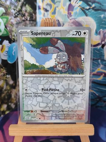 Sapereau reverse 175/197 flammes obsidiennes