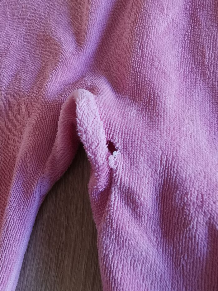 Pyjama en velour rose minnie bébé fille 18mois disney - photo numéro 7