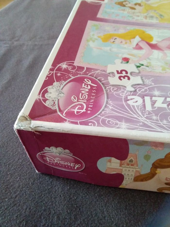 Lot de 4 puzzles "Princesses Disney" - photo numéro 3