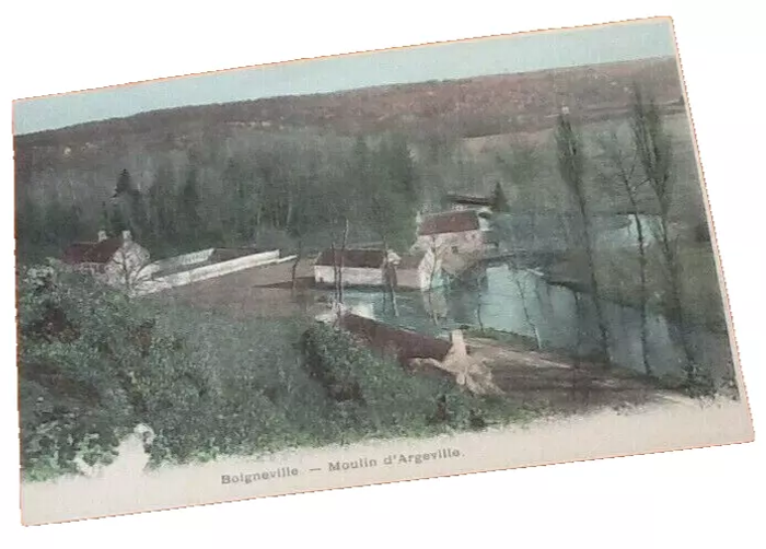 Carte postale ancienne Boigneville (Essonne) Moulin d' Argeville