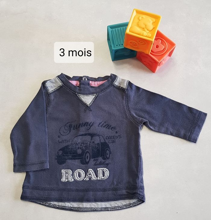 T-shirt vertbaudet 3 mois