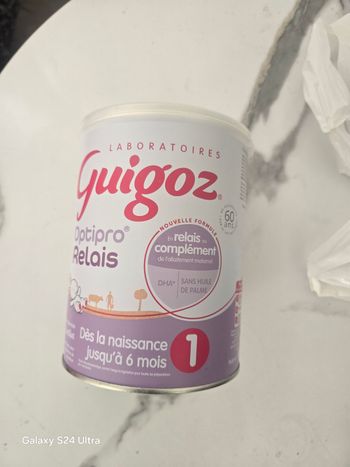 Guigoz optipro relais