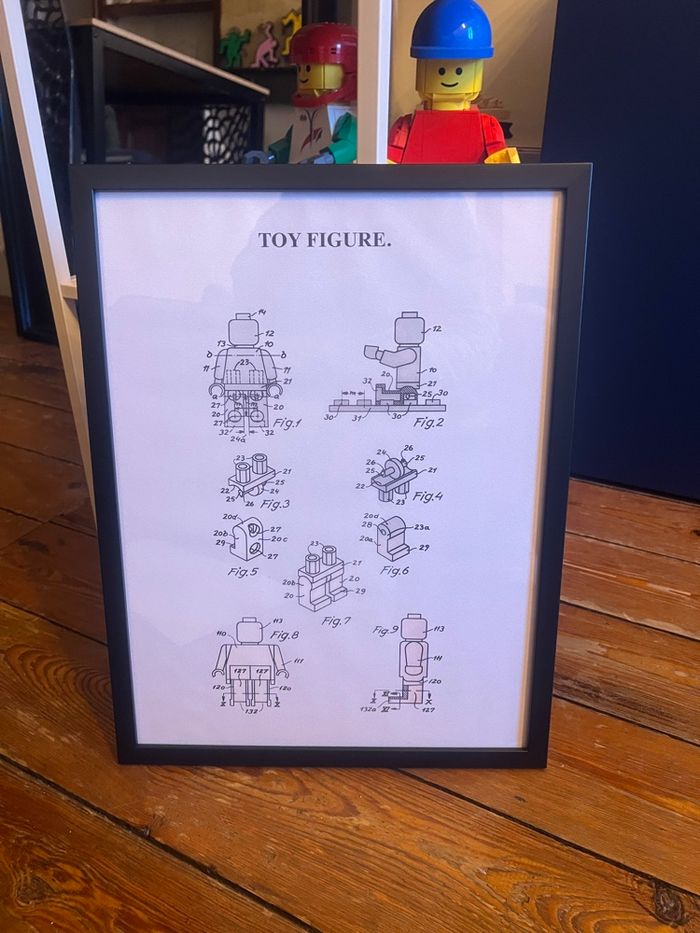 Toile imprimée lego