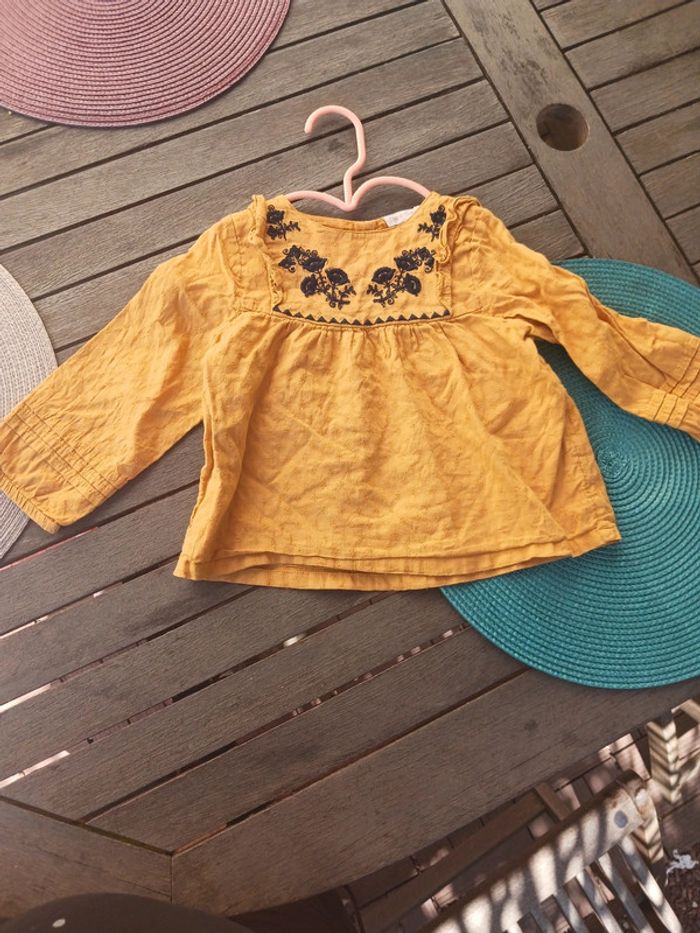 Blouse bébé fille 24 mois Éden et Victor