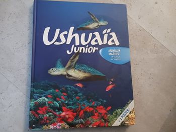 livre Ushuaïa junior animaux marins de la plage aux abysses