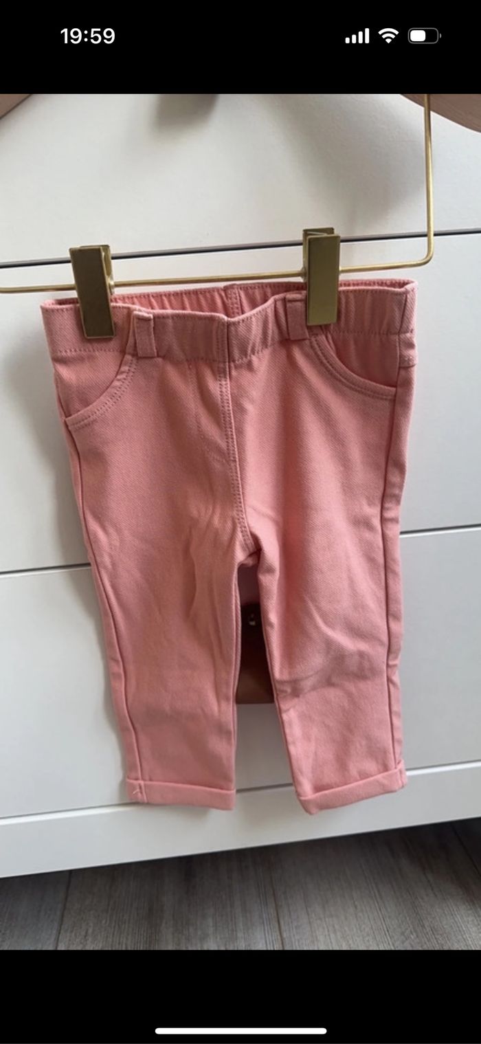 Lot de 2 leggings 9 mois - photo numéro 5