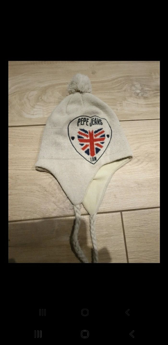 Bonnet péruviens fille pepe jeans 5/8 ans - photo numéro 3