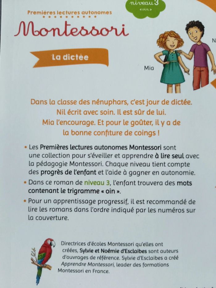 Petit livre de lecture Montessori la dictée - photo numéro 4
