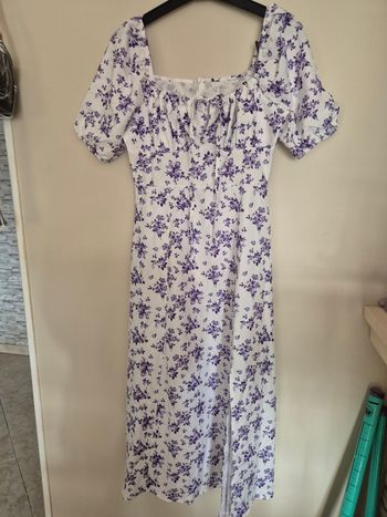 Robe fleurie très fine