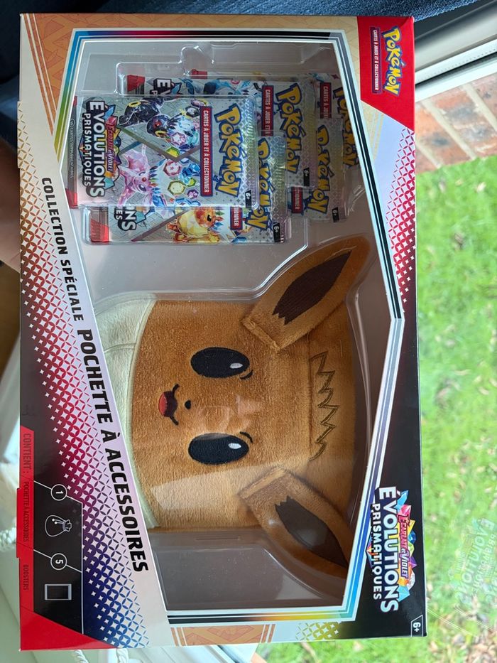 Coffret Pokémon pochette évolution prismatique ev8.5 - photo numéro 2